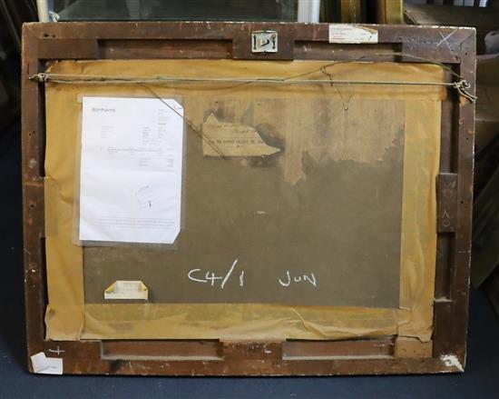 § Sir Frank Brangwyn (1867-1956) Capsized, an original illustration for The Graphic 22 x 30in.